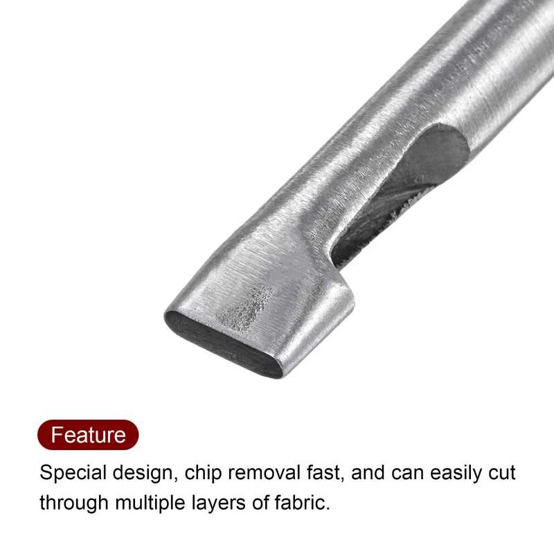 Oval Hole Punch 3x12mm Leather Hollow Cutter Oblong Punch Die for Strap Belt