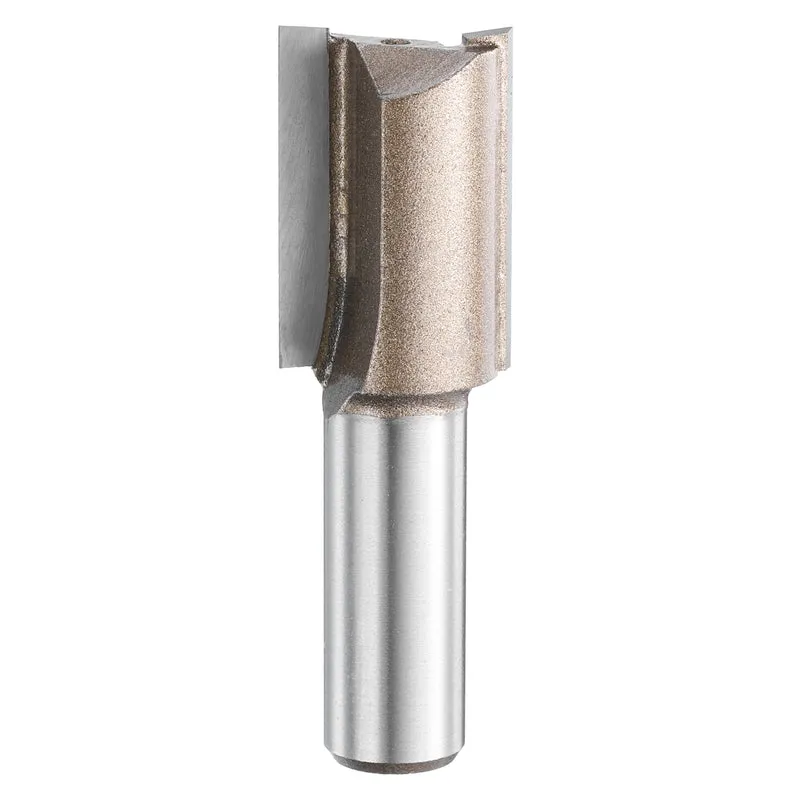 Straight Router Bit 1/2 Shank 25/32" Cutting Dia 2 Flutes 1.18" YG6 Carbide