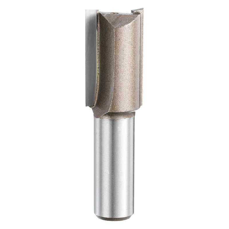 Straight Router Bit 1/2 Shank 45/64" Cutting Dia 2 Flutes 1.18" YG6 Carbide