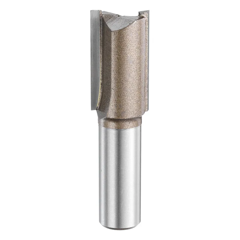 Straight Router Bit 1/2 Shank 43/64" Cutting Dia 2 Flutes 1.18" YG6 Carbide