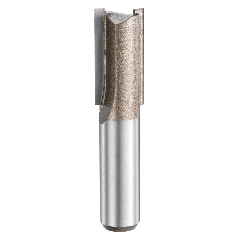 Straight Router Bit 1/2 Shank 19/32" Cutting Dia 2 Flutes 1.18" YG6 Carbide