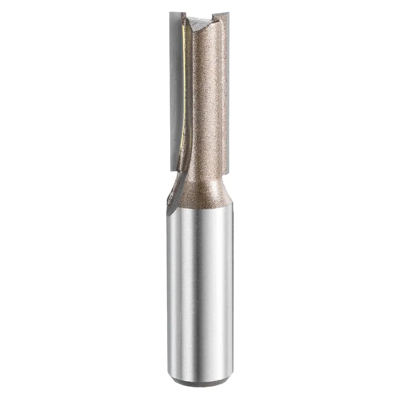 Straight Router Bit 1/2 Shank 7/16" Cutting Dia 2 Flutes 1.18" YG6 Carbide