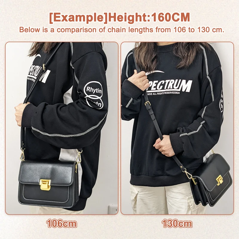 0.7" Genuine Leather Purse Strap for Bag (Lake Green, Black Buckle)