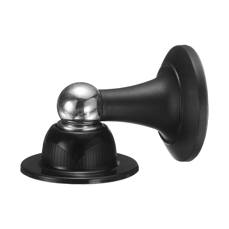 3" Magnetic Door Stoppers, Magnetic Door Catch with Adhesive, Black