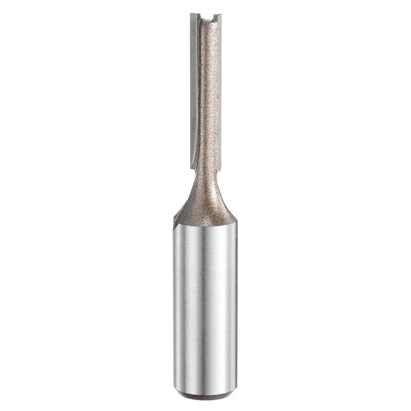Straight Router Bit 1/2 Shank 15/64" Cutting Dia 2 Flutes 1.18" YG6 Carbide