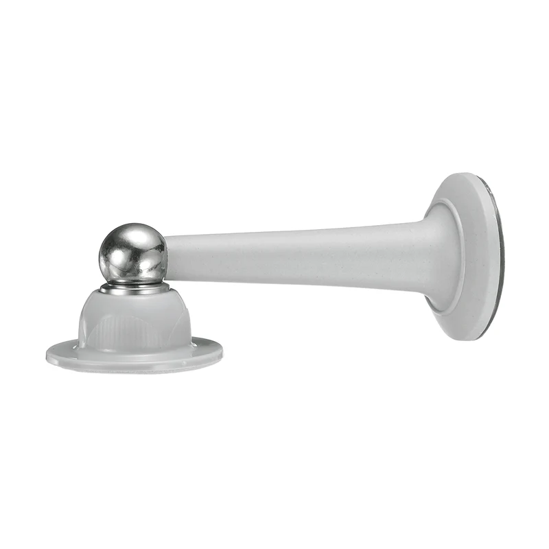 5.1" Magnetic Door Stoppers, Magnetic Door Catch with Adhesive, Gray