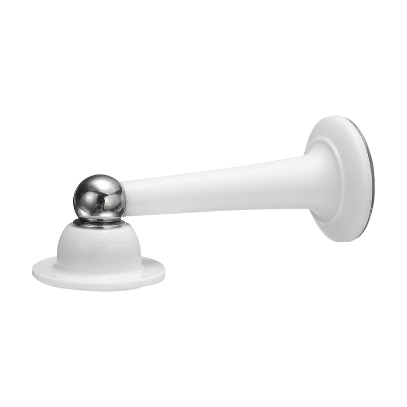 5.1" Magnetic Door Stoppers, Magnetic Door Catch with Adhesive, White