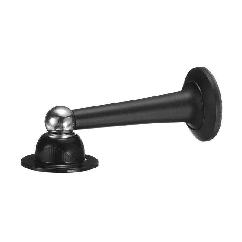 5.1" Magnetic Door Stoppers, Magnetic Door Catch with Adhesive, Black