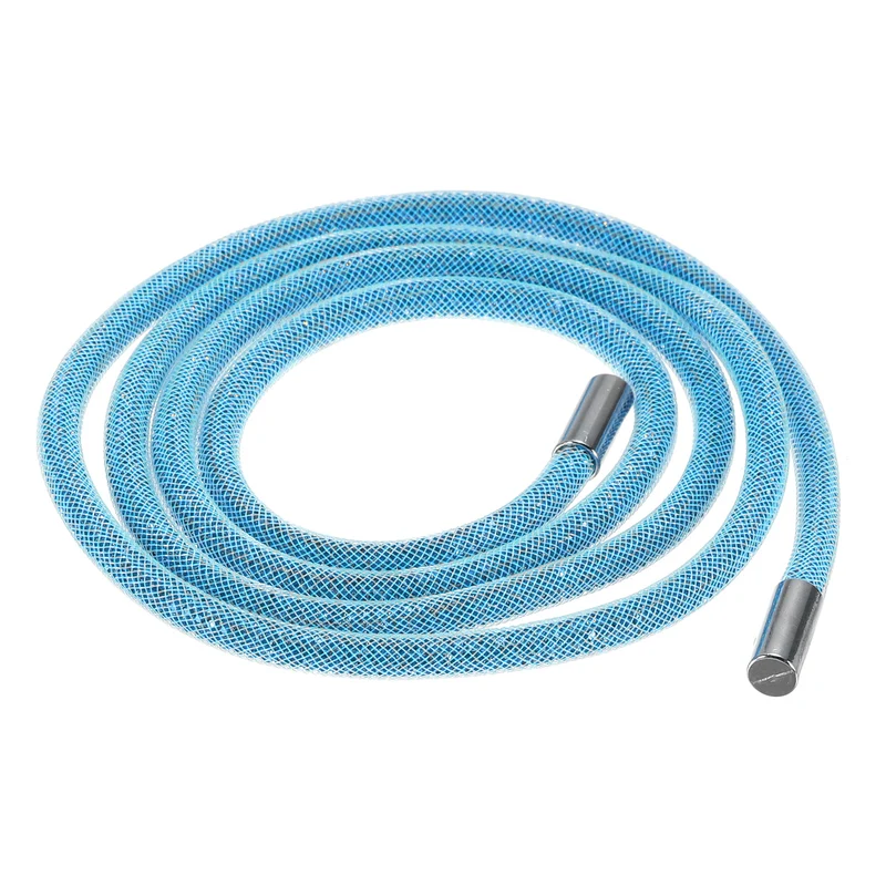 6mm x 120cm Rhinestone Rope Crystal Rope Blue Mesh Light Blue Diamond