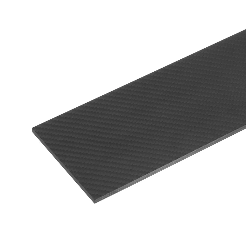 1 Pcs Carbon Fiber Sheet 250×100×3mm Matte Surface Twill Weave Panel Sheet