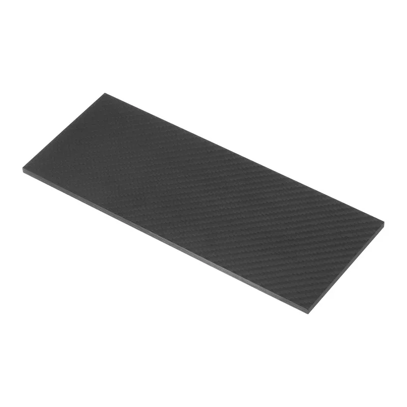 1 Pcs Carbon Fiber Sheet 250×100×3mm Matte Surface Twill Weave Panel Sheet