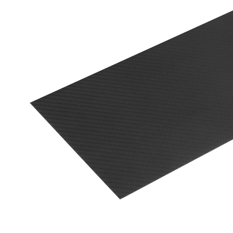 1 Pcs Carbon Fiber Sheet 250×100×1mm Matte Surface Twill Weave Panel Sheet