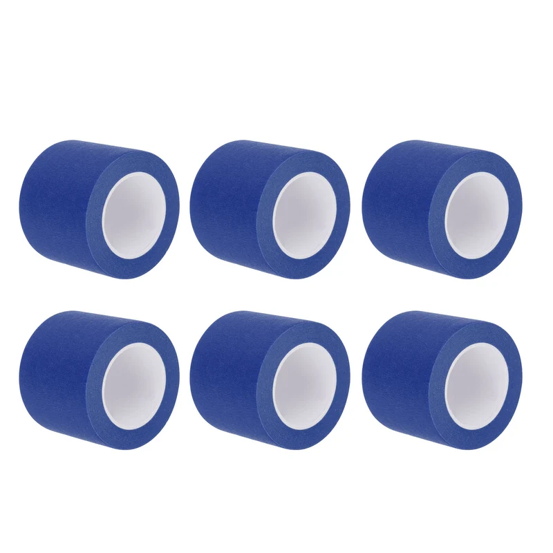 6 Pcs 2 Inch Wide 14 Yards Dark Blue Masking Tape Painters Tape Rolls