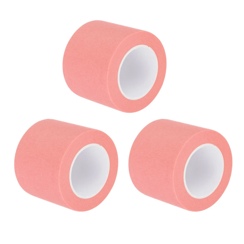 3 Pcs 2 Inch Wide 14 Yards Pink Masking Tape Painters Tape Rolls