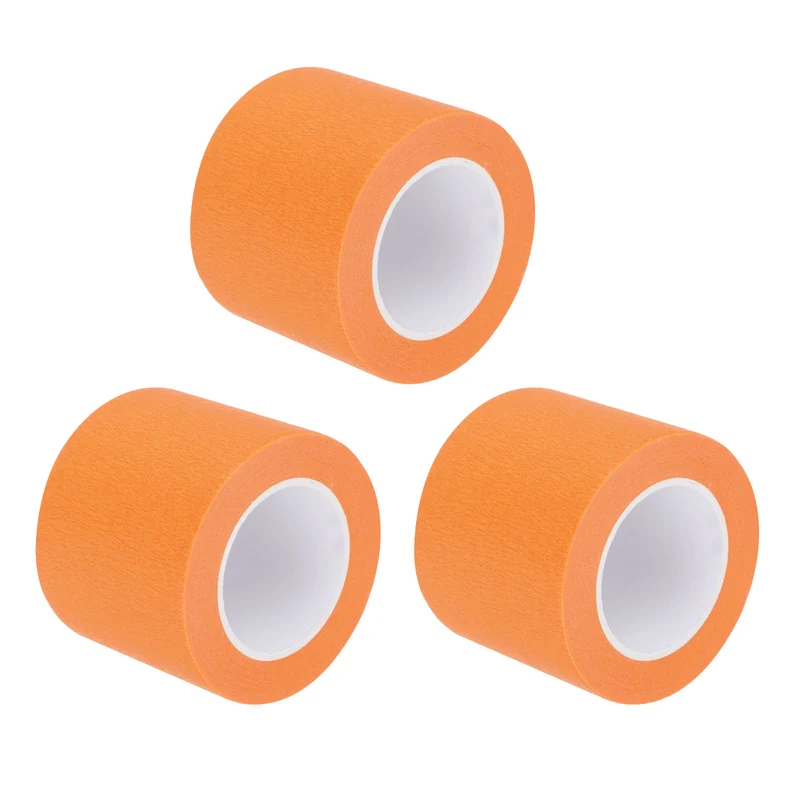3 Pcs 2 Inch Wide 14 Yards Orange Masking Tape Painters Tape Rolls