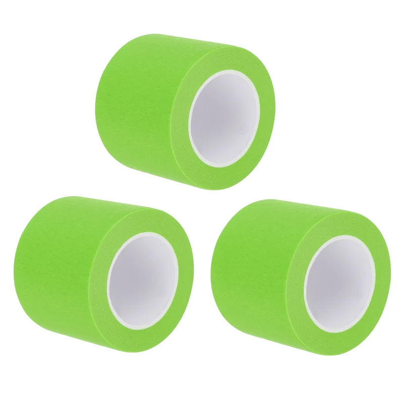 3 Pcs 2 Inch Wide 14 Yards Green Masking Tape Painters Tape Rolls