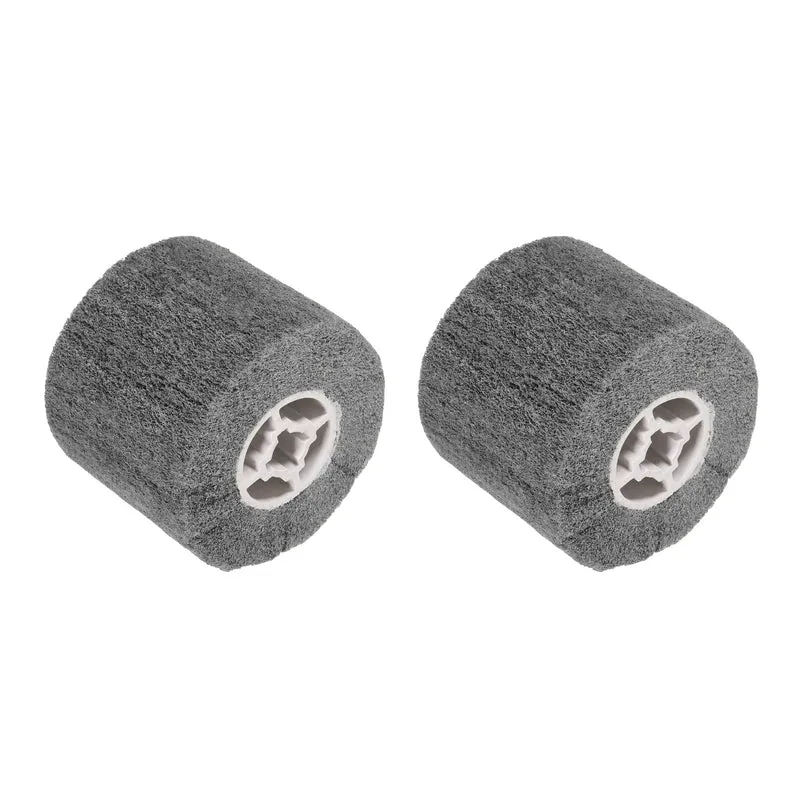 120mmx100mm 240 Grit Non-Woven Nylon Wire Drawing Abrasive Polishing Flap Grey