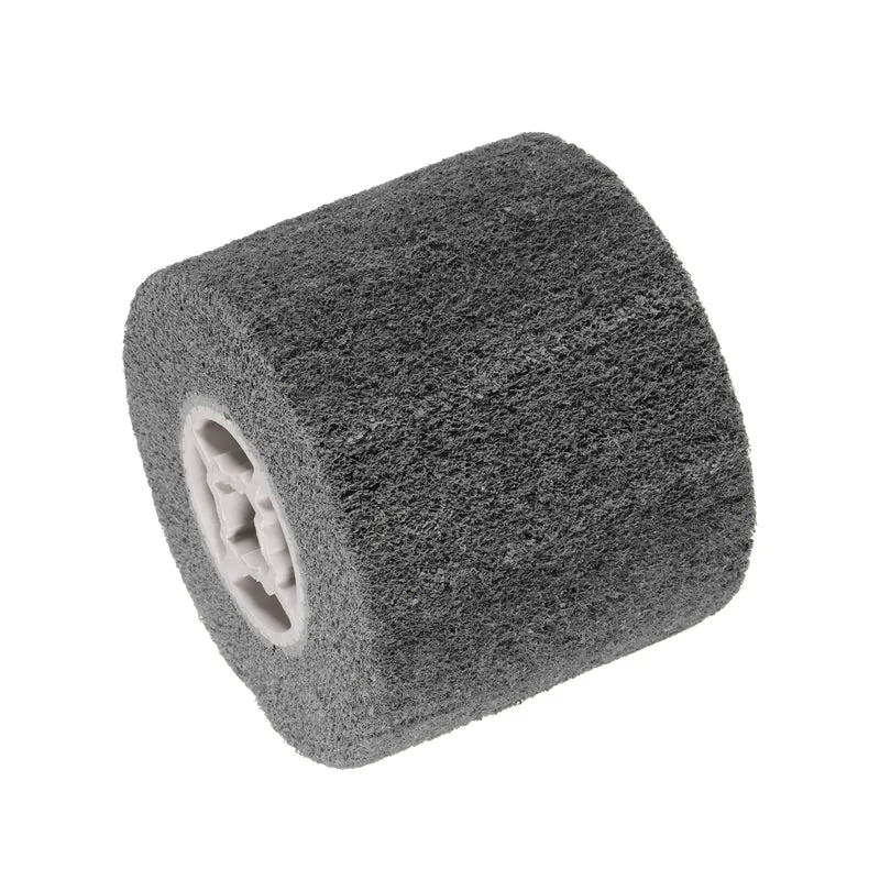 120mmx100mm 240 Grit Non-Woven Nylon Wire Drawing Abrasive Polishing Flap Grey