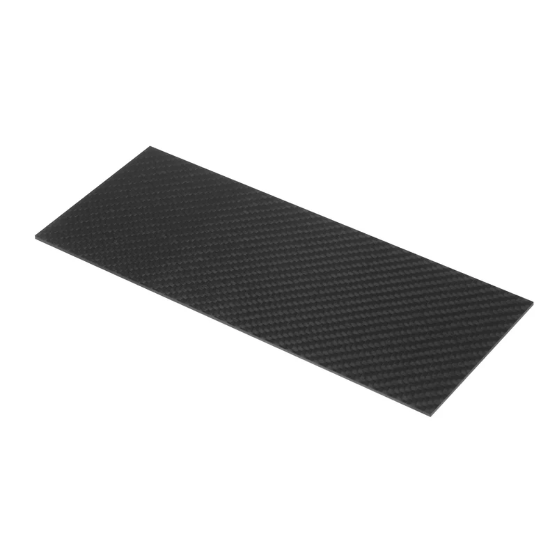 1 Pcs Carbon Fiber Sheet 100x250x2mm Matte Surface Twill Weave Panel Sheet
