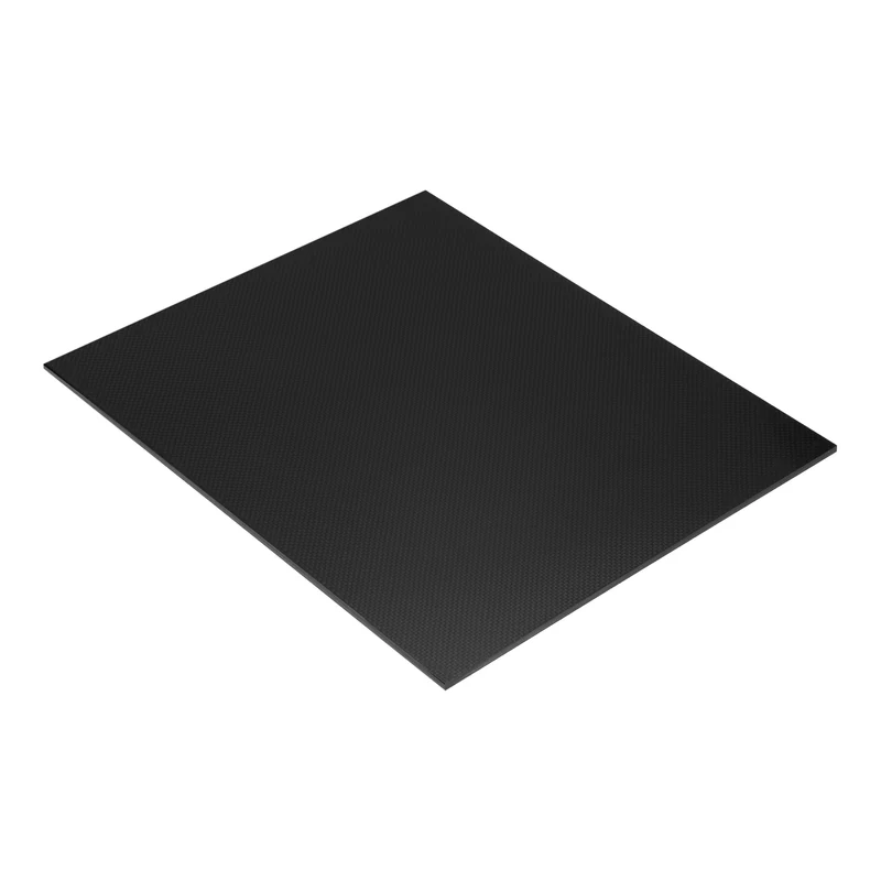 1 Pcs Carbon Fiber Sheet 400x250x5mm Glossy Surface Plain Weave Panel Sheet