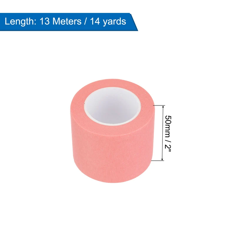 8 Pcs 2 Inch Wide 14 Yards Pink Masking Tape Painters Tape Rolls