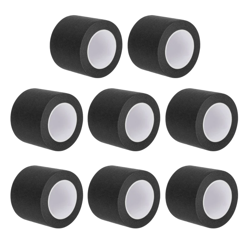8 Pcs 2 Inch Wide 14 Yards Black Masking Tape Painters Tape Rolls