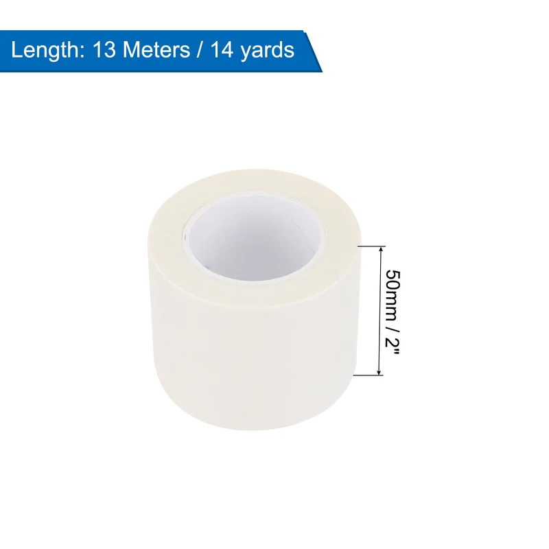 8 Pcs 2 Inch Wide 14 Yards White Masking Tape Painters Tape Rolls