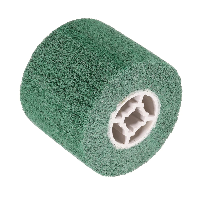 120mmx100mm 80 Grit Non-Woven Nylon Wire Drawing Abrasive Polishing Flap Green