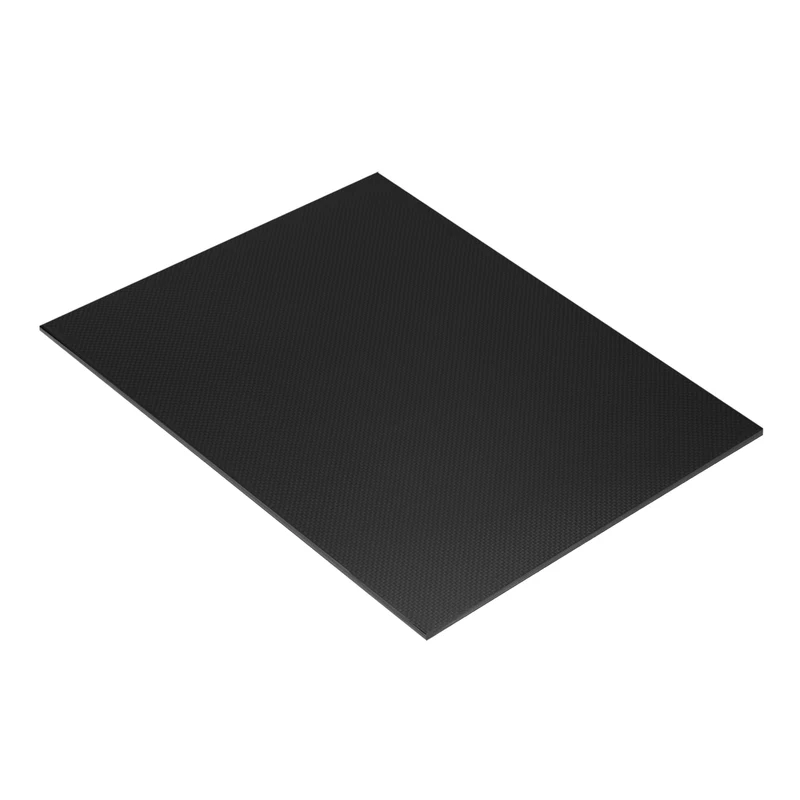 1 Pcs Carbon Fiber Sheet 400x250x6mm Glossy Surface Plain Weave Panel Sheet