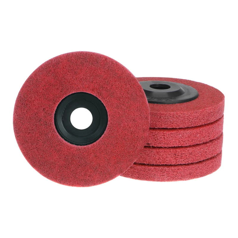 5pcs Polishing Wheel 4" x 5/8" Abrasive Wheels Sanding Buffing Disc 240 Grit