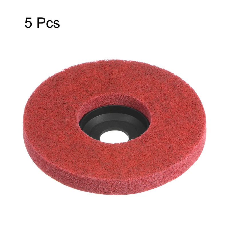 5pcs Polishing Wheel 4" x 5/8" Abrasive Wheels Sanding Buffing Disc 240 Grit