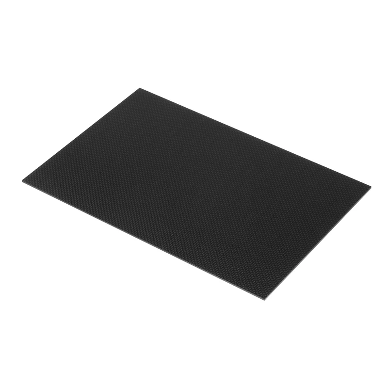 1 Pcs Carbon Fiber Sheet 200x300x2.5mm Glossy Surface Plain Weave Panel Sheet