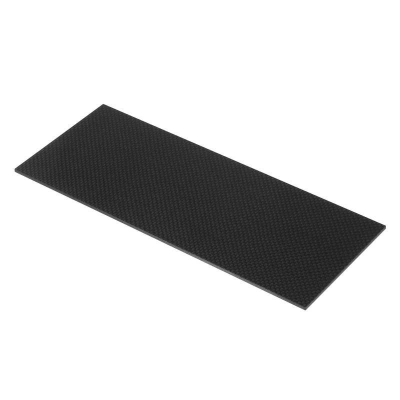 1 Pcs Carbon Fiber Sheet 250x100x2.5mm Glossy Surface Plain Weave Panel Sheet