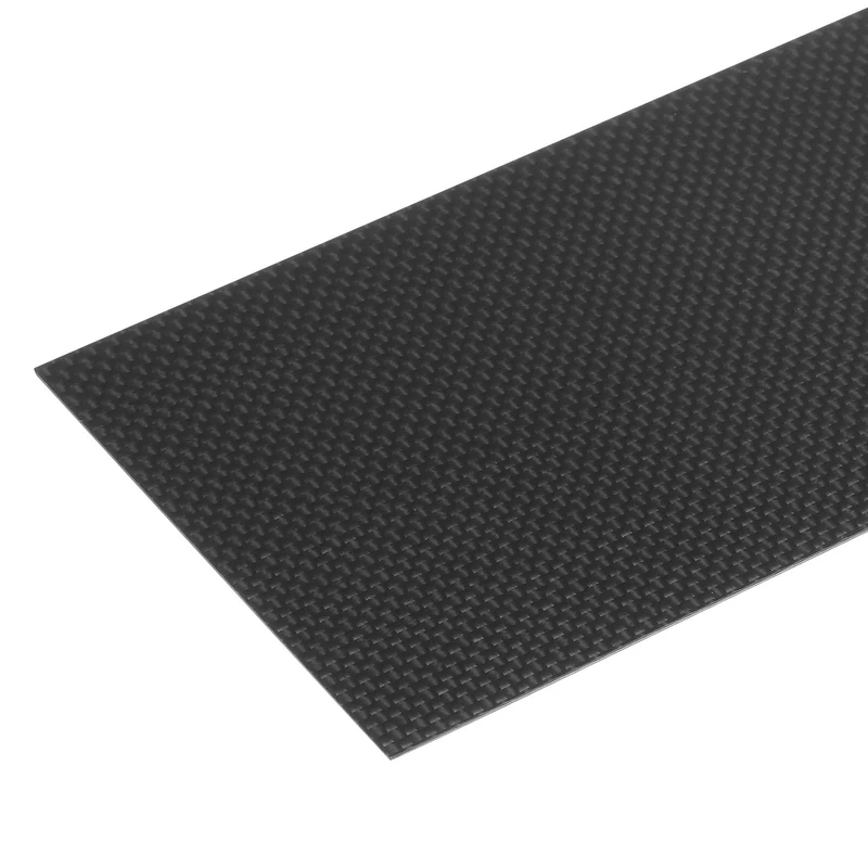1 Pcs Carbon Fiber Sheet 250x100x1mm Glossy Surface Plain Weave Panel Sheet