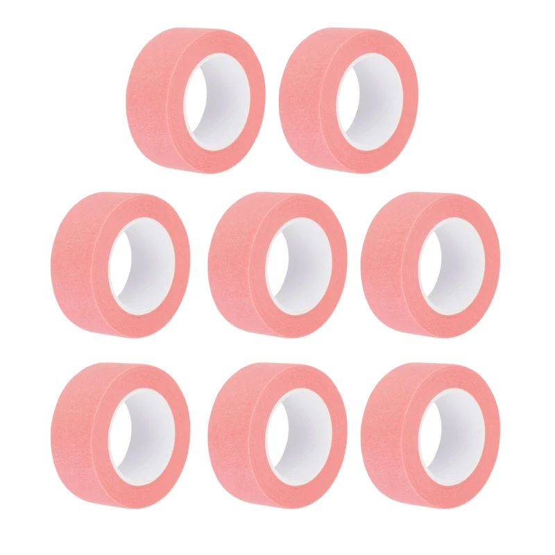 8 Pcs 1 Inch Wide 14 Yards Pink Masking Tape Painters Tape Rolls