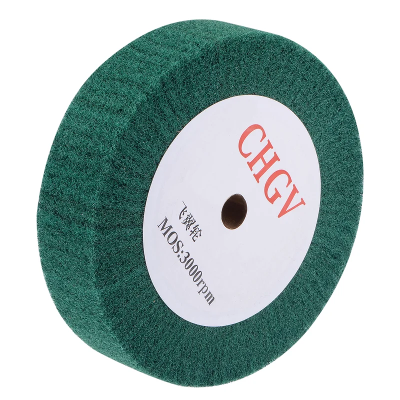 200mmx50mm 240 Grit Non-Woven Nylon Wire Drawing Abrasive Polishing Flap Wheel