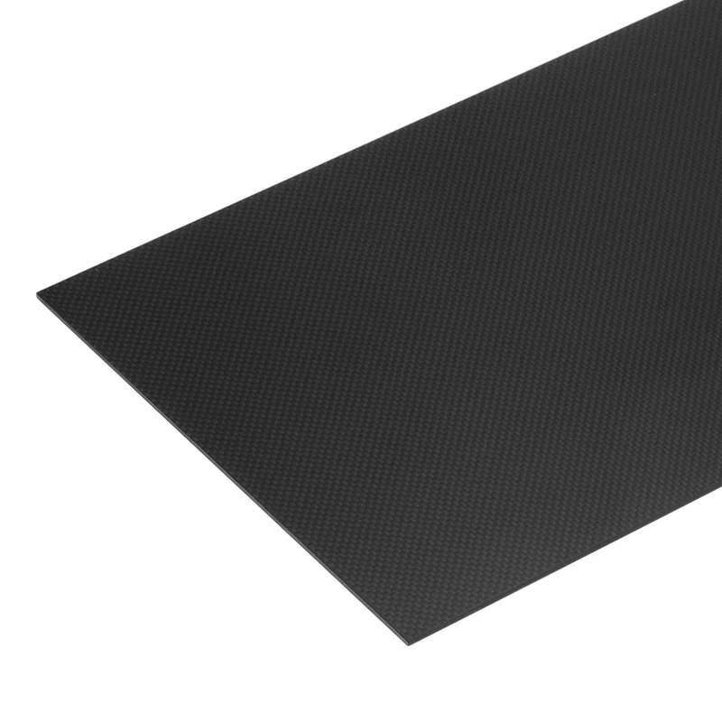 1 Pcs Carbon Fiber Sheet 400x250x3mm Glossy Surface Plain Weave Panel Sheet