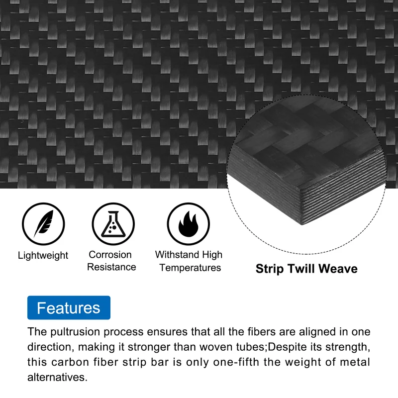 1 Pcs Carbon Fiber Sheet 240x240x4mm Matte Surface Twill Weave Panel Sheet