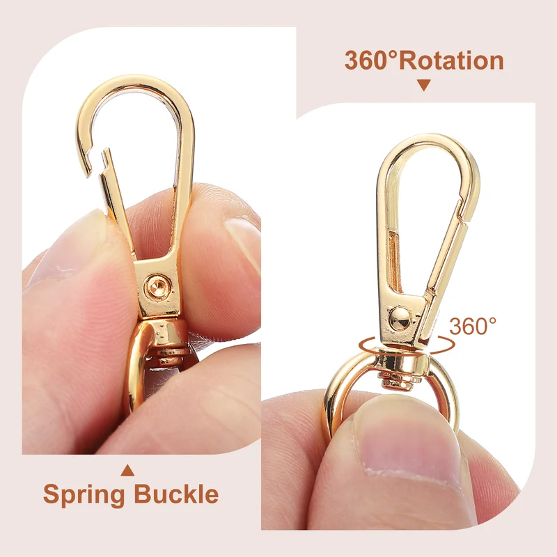 2Pcs 16" Purse Chain Strap Iron Bag Strap Replacement for Handbag Clutch Gold