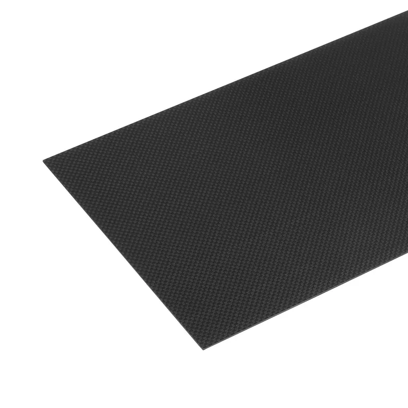 1 Pcs Carbon Fiber Sheet 300×200×0.5mm Glossy Surface Plain Weave Panel Sheet