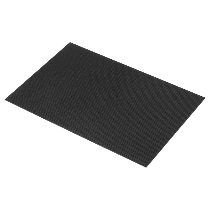 1 Pcs Carbon Fiber Sheet 300×200×0.5mm Glossy Surface Plain Weave Panel Sheet