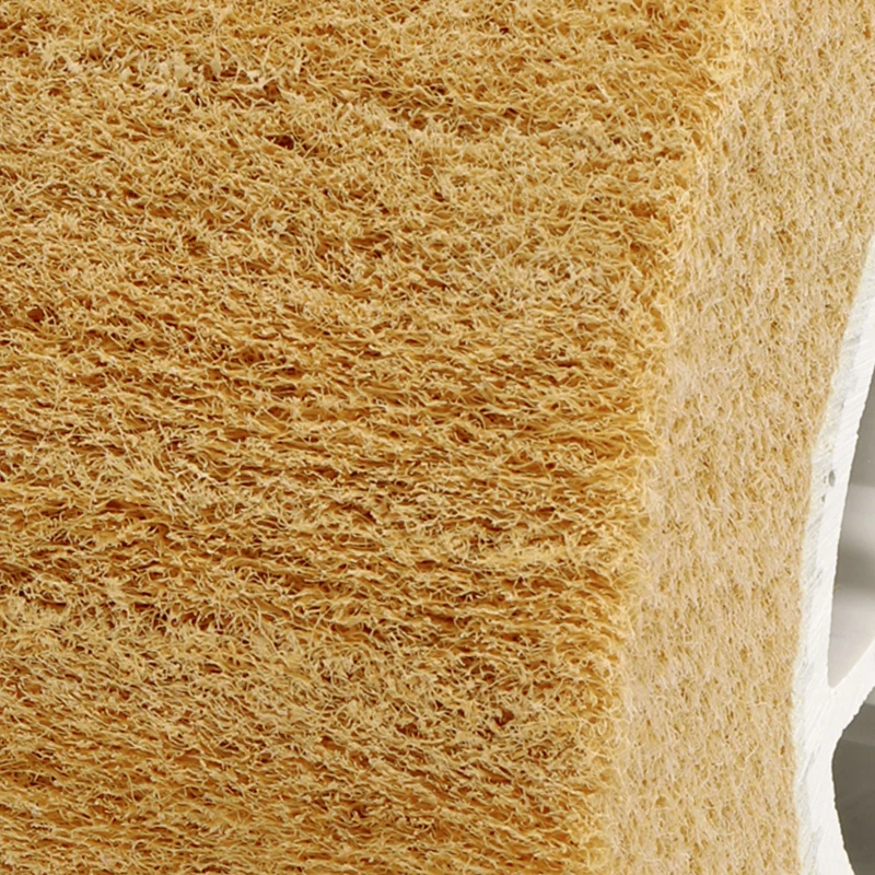 120x100mm 600 Grit Non-Woven Wire Drawing Abrasive Polishing Wheel Yellow