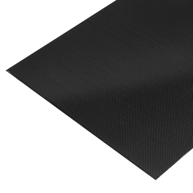 1 Pcs Carbon Fiber Sheet 400x400x2mm Glossy Surface Plain Weave Panel Sheet