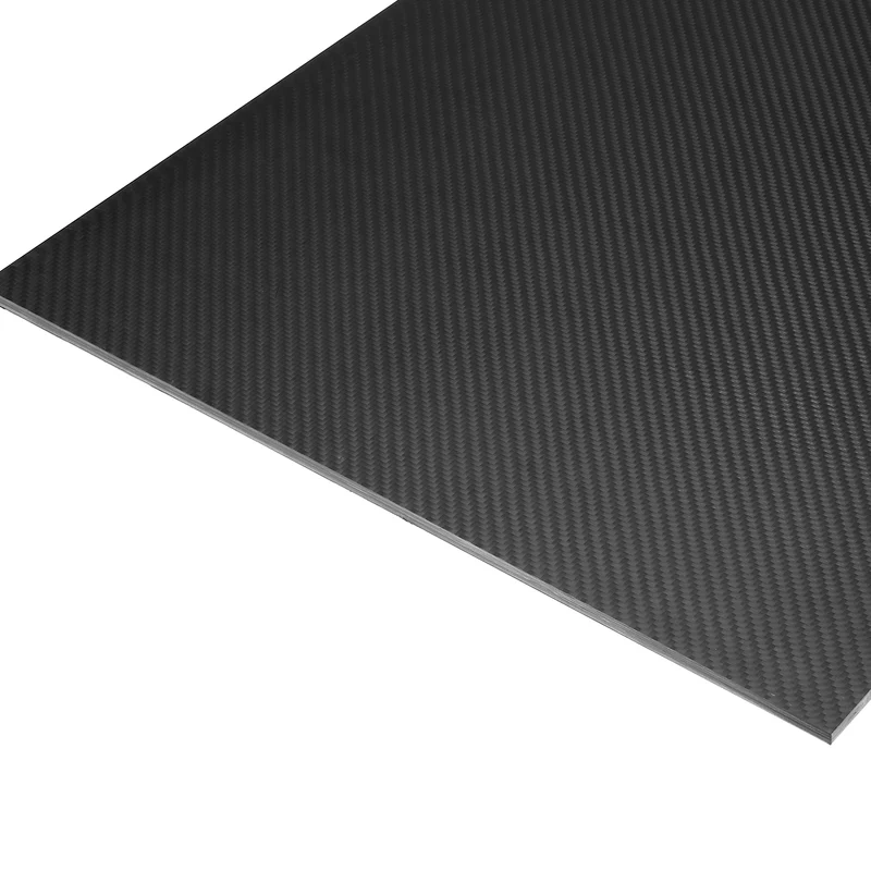 1 Pcs Carbon Fiber Sheet 400x400x6mm Matte Finish Plain Weave Panel Sheet