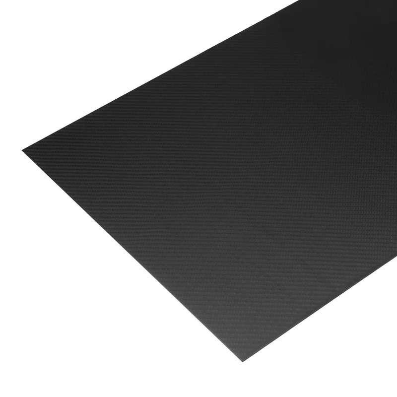 1 Pcs Carbon Fiber Sheet 500x400x2mm Matte Finish Plain Weave Panel Sheet