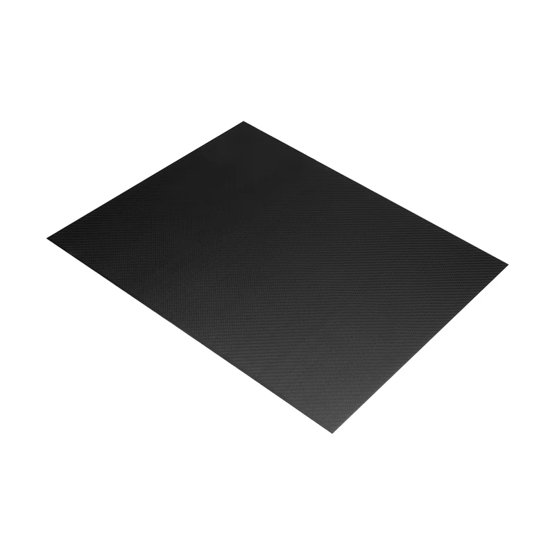 1 Pcs Carbon Fiber Sheet 500x400x2mm Matte Finish Plain Weave Panel Sheet
