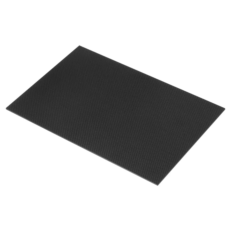 1 Pcs Carbon Fiber Sheet 300×200×3mm Glossy Surface Plain Weave Panel Sheet