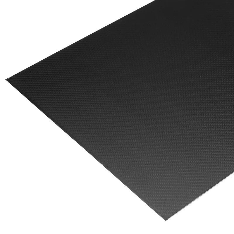 1 Pcs Carbon Fiber Sheet 500x400x2.5mm Matte Finish Plain Weave Panel Sheet