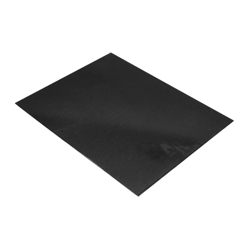 1 Pcs Carbon Fiber Sheet 500x400x1mm Glossy Surface Plain Weave Panel Sheet
