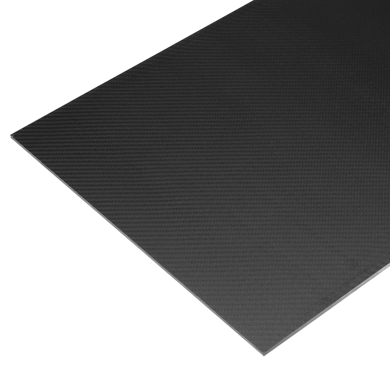 1 Pcs Carbon Fiber Sheet 500x400x4.5mm Matte Finish Plain Weave Panel Sheet